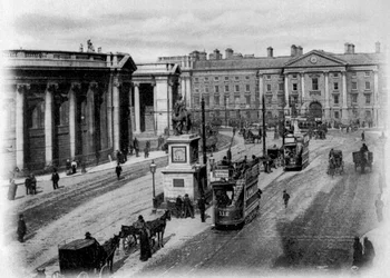 College Green, Dublin, c.1900